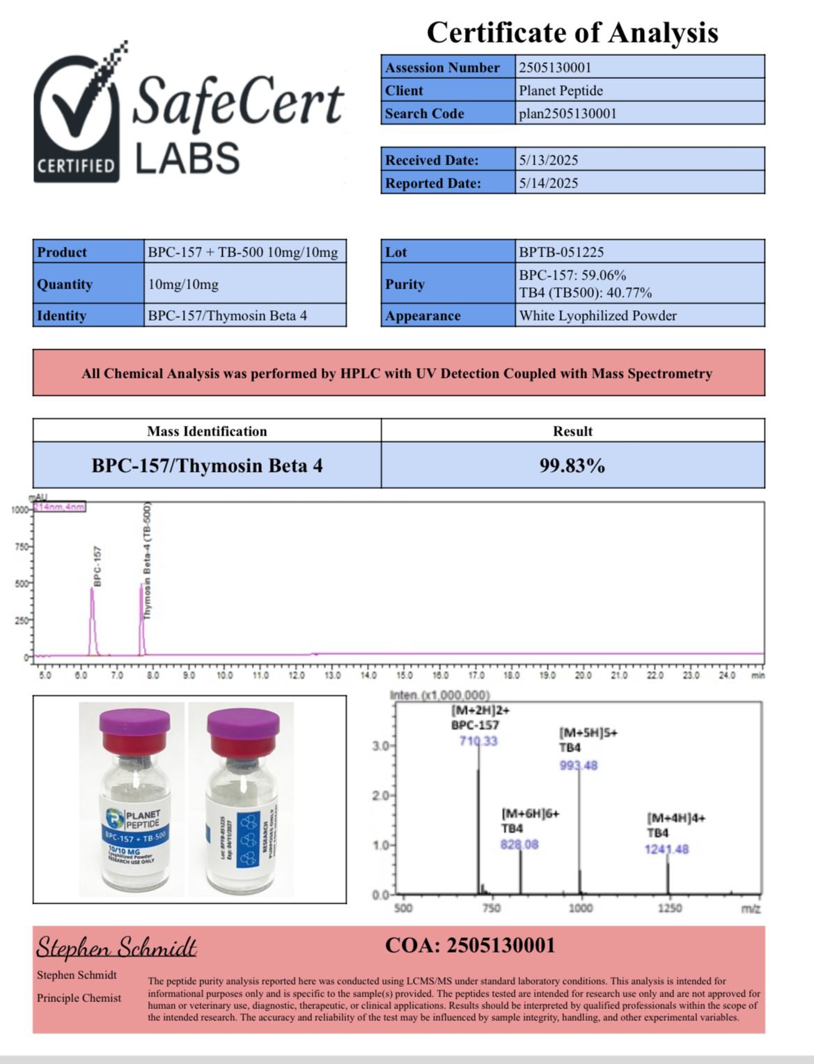BPC-157+TB-500 10/10MG BPC-157+TB-500 10/10MG