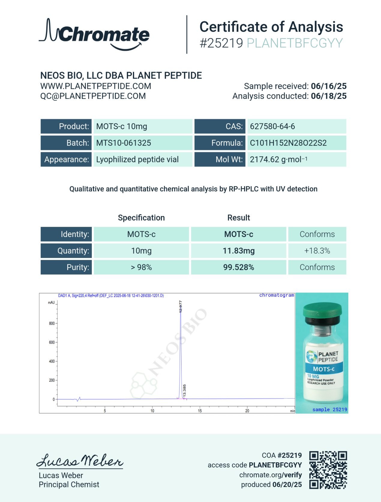 MOTS-c 10MG MOTS-c 10MG