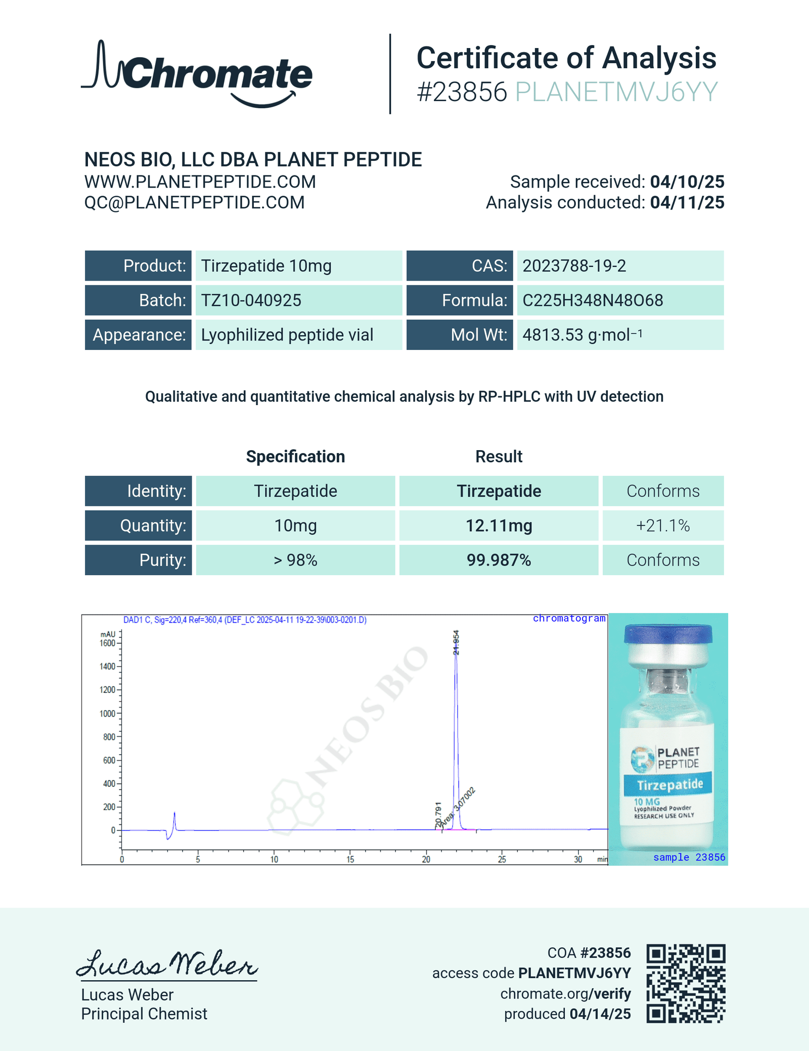 Tirzepatide-RUO 10MG Tirzepatide-RUO 10MG