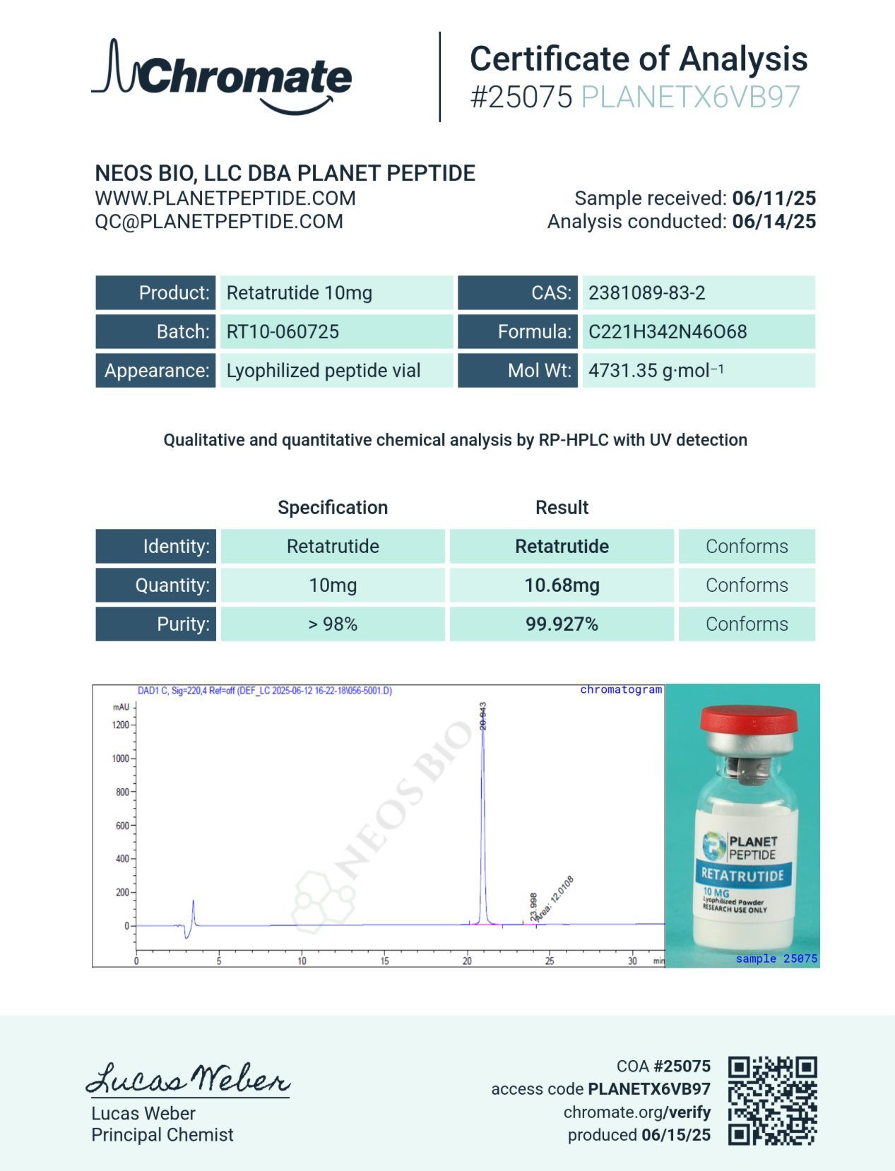 Bulk Retatrutide-RUO 10MG x 10 Vials Bulk Retatrutide-RUO 10MG x 10 Vials