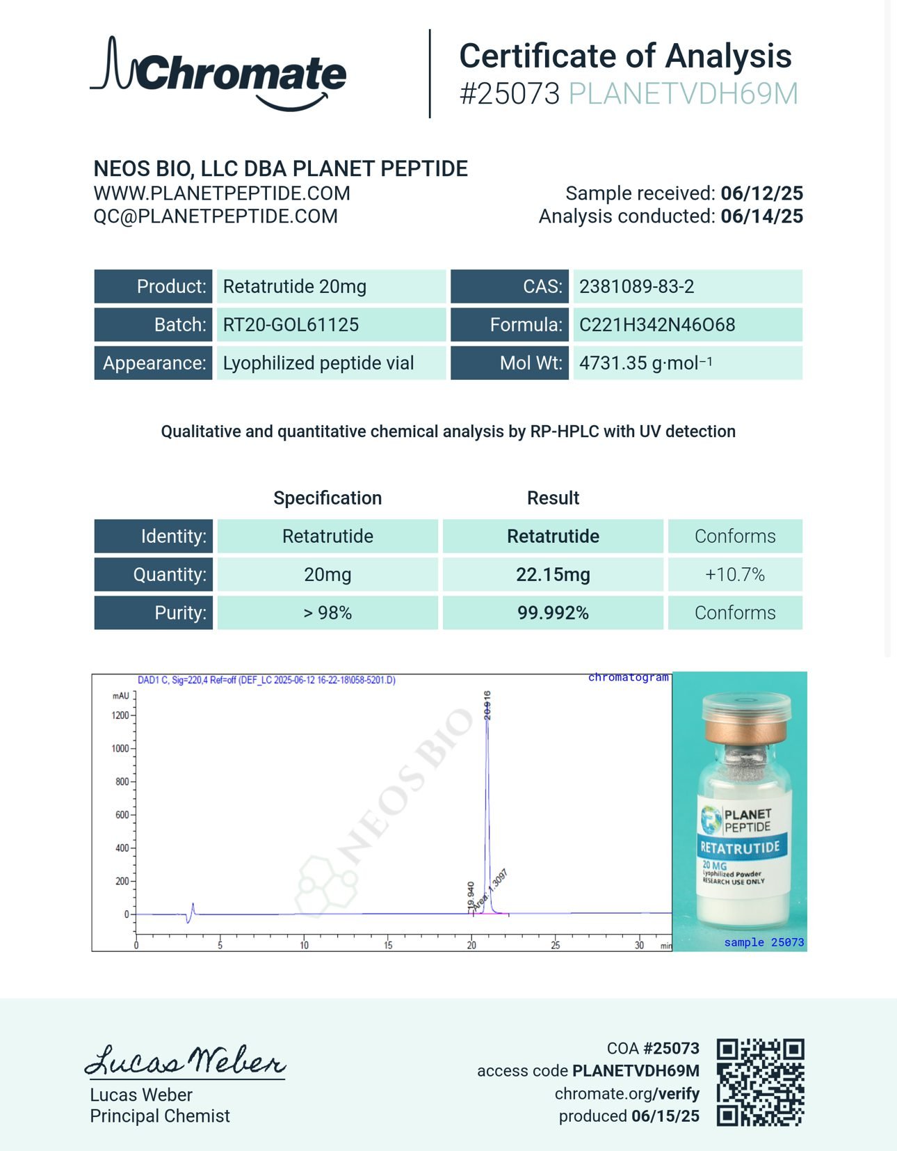 Bulk Retatrutide-RUO 20MG 10 x 20MG Vials Bulk Retatrutide-RUO 20MG 10 x 20MG Vials