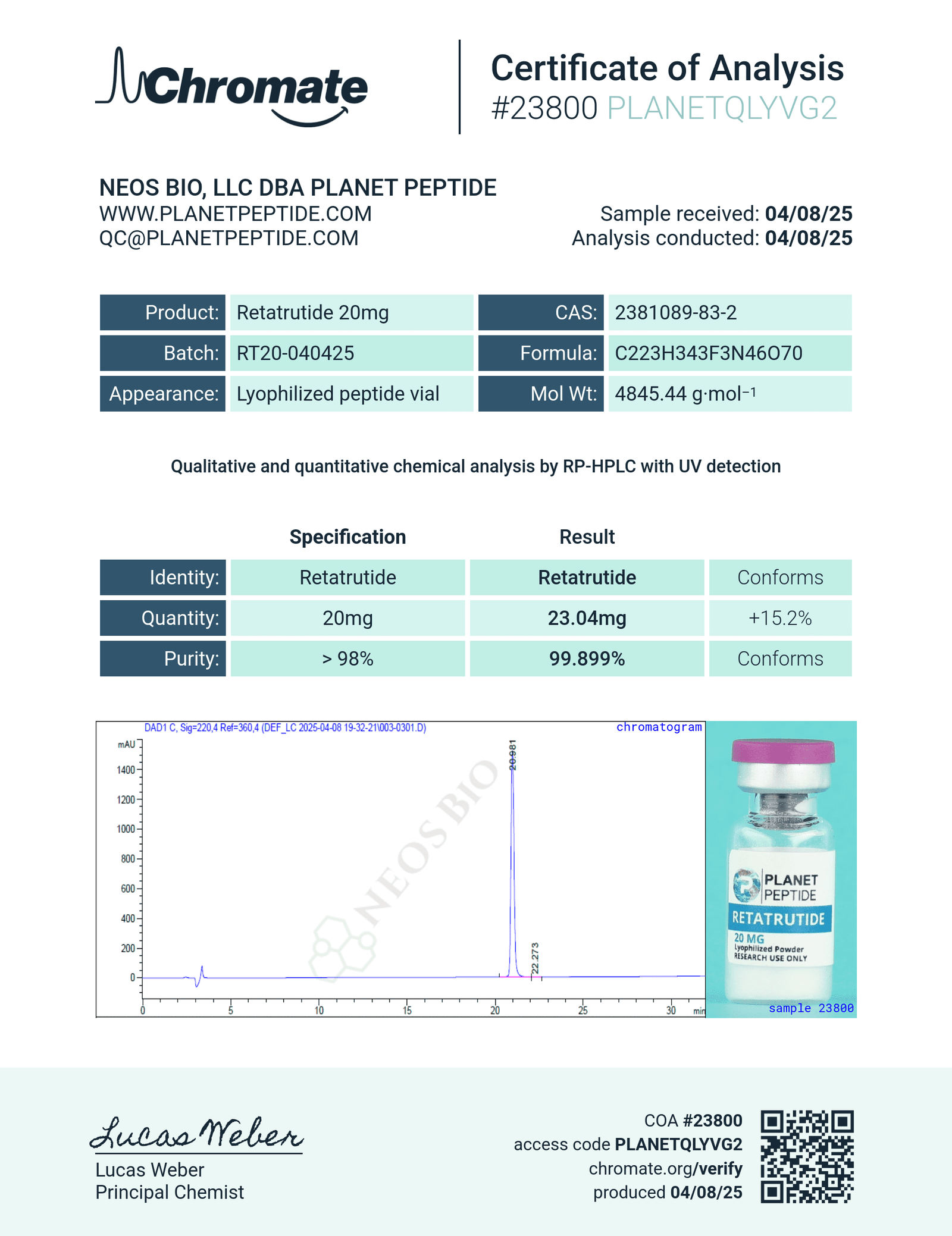 Bulk Retatrutide-RUO 20MG 10 x 20MG Vials Bulk Retatrutide-RUO 20MG 10 x 20MG Vials